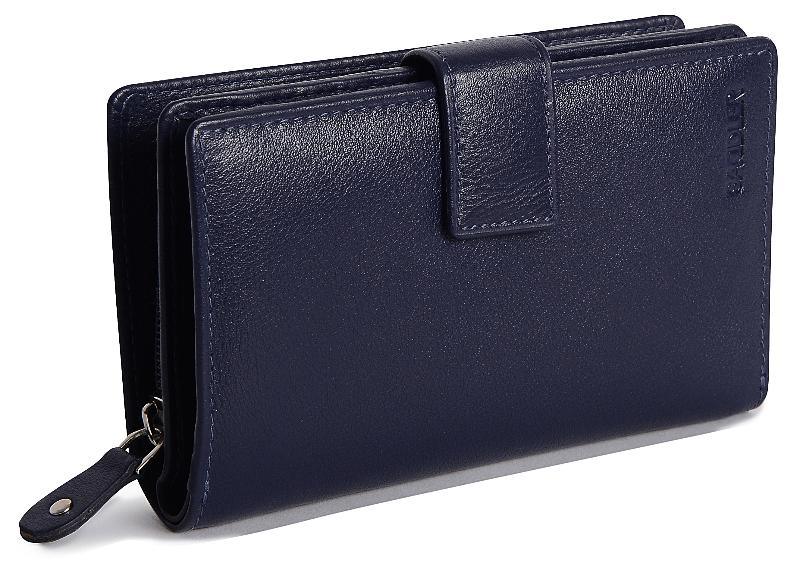 Mid-Size Leather Purse Wallet  "Holly" – Handmade by Saddler | RFID Protected &amp; Gift Boxed