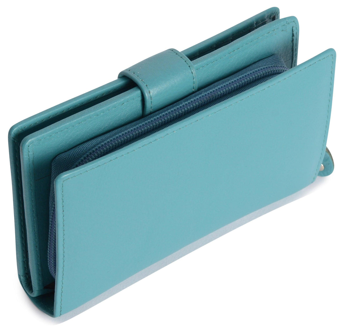 Mid-Size Leather Purse Wallet  "Holly" – Handmade by Saddler | RFID Protected &amp; Gift Boxed