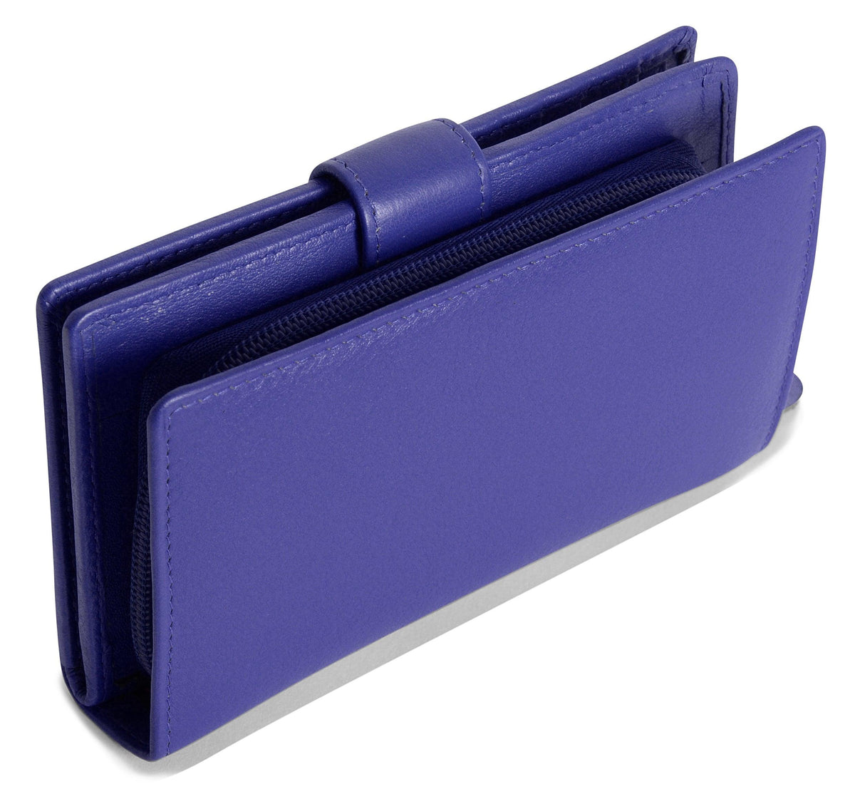 Mid-Size Leather Purse Wallet  "Holly" – Handmade by Saddler | RFID Protected &amp; Gift Boxed