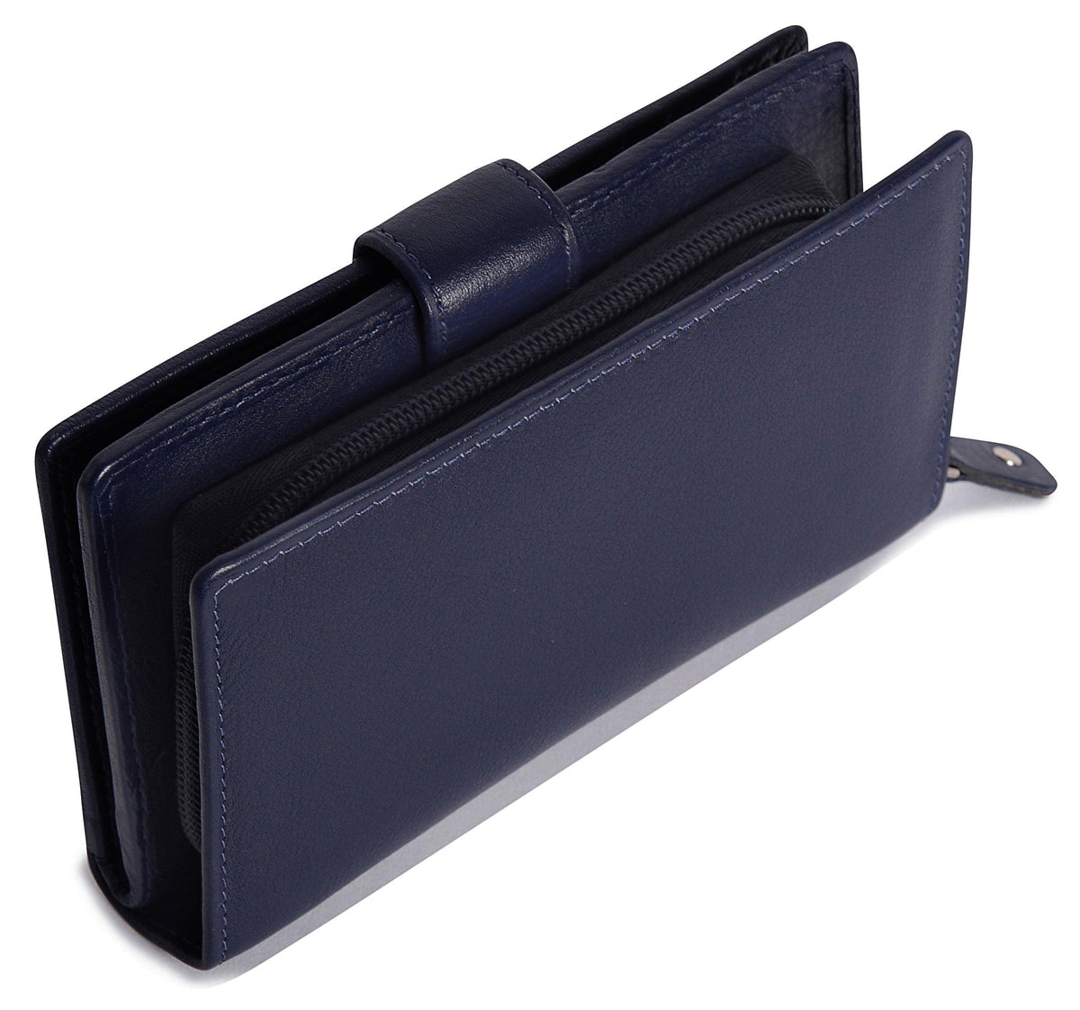 Mid-Size Leather Purse Wallet  "Holly" – Handmade by Saddler | RFID Protected &amp; Gift Boxed