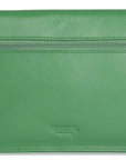 SADDLER ISABELLE Leather Slimline Crossbody Bag - Adjustable Strap, Multiple Pockets, Magnetic Closure - RFID Protected