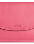 SADDLER ISABELLE Leather Slimline Crossbody Bag - Adjustable Strap, Multiple Pockets, Magnetic Closure - RFID Protected