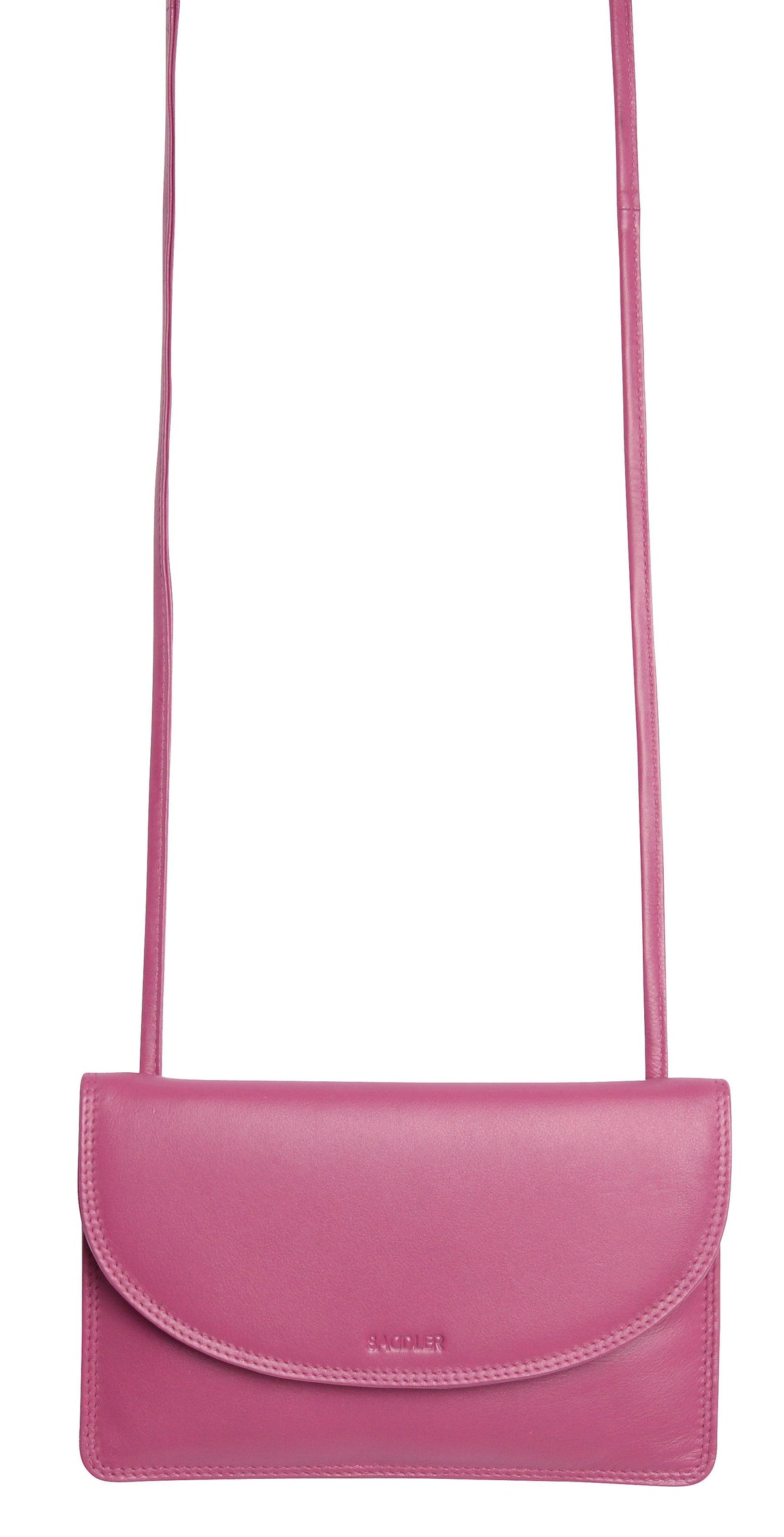 SADDLER ISABELLE Leather Slimline Crossbody Bag - Adjustable Strap, Multiple Pockets, Magnetic Closure - RFID Protected