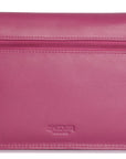 SADDLER ISABELLE Leather Slimline Crossbody Bag - Adjustable Strap, Multiple Pockets, Magnetic Closure - RFID Protected