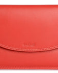 SADDLER ISABELLE Leather Slimline Crossbody Bag - Adjustable Strap, Multiple Pockets, Magnetic Closure - RFID Protected