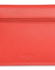 SADDLER ISABELLE Leather Slimline Crossbody Bag - Adjustable Strap, Multiple Pockets, Magnetic Closure - RFID Protected