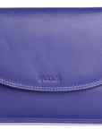 SADDLER ISABELLE Leather Slimline Crossbody Bag - Adjustable Strap, Multiple Pockets, Magnetic Closure - RFID Protected