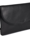 SADDLER ISABELLE Leather Slimline Crossbody Bag - Adjustable Strap, Multiple Pockets, Magnetic Closure - RFID Protected