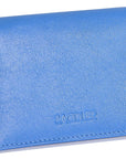 SADDLER JESSICA Leather Credit Card Holder with RFID Protection - 2 Sections and ID Window