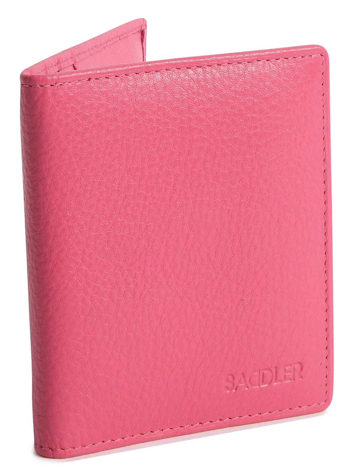 Compact Leather Card Wallet "Lexi" – Handmade by Saddler | RFID Protected &amp; Gift Boxed