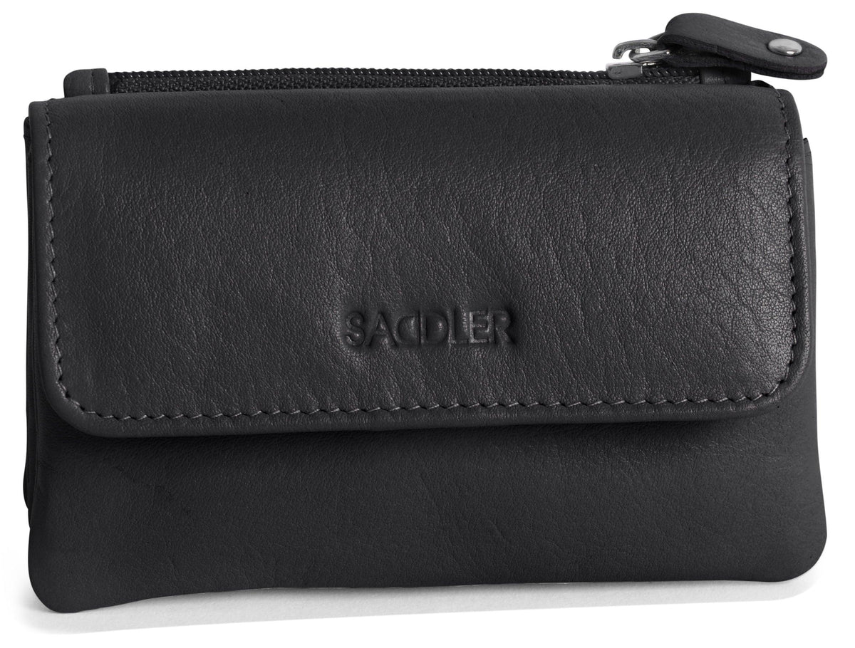 Spacious Leather Purse "Lily" – Handmade by Saddler | RFID Protected &amp; Gift Boxed | Triple Gusset Design for Cards, Coins &amp; Keys