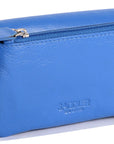 Spacious Leather Purse "Lily" – Handmade by Saddler | RFID Protected & Gift Boxed | Triple Gusset Design for Cards, Coins & Keys