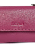 Spacious Leather Purse "Lily" – Handmade by Saddler | RFID Protected & Gift Boxed | Triple Gusset Design for Cards, Coins & Keys