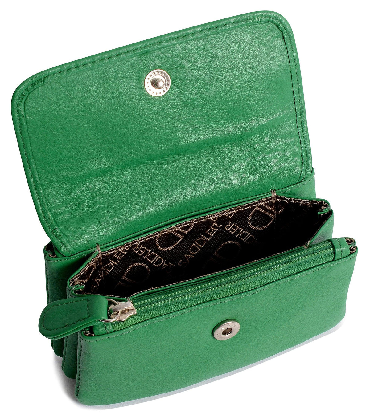 Spacious Leather Purse "Lily" – Handmade by Saddler | RFID Protected &amp; Gift Boxed | Triple Gusset Design for Cards, Coins &amp; Keys