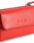 Spacious Leather Purse "Lily" – Handmade by Saddler | RFID Protected & Gift Boxed | Triple Gusset Design for Cards, Coins & Keys