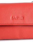 Spacious Leather Purse "Lily" – Handmade by Saddler | RFID Protected & Gift Boxed | Triple Gusset Design for Cards, Coins & Keys
