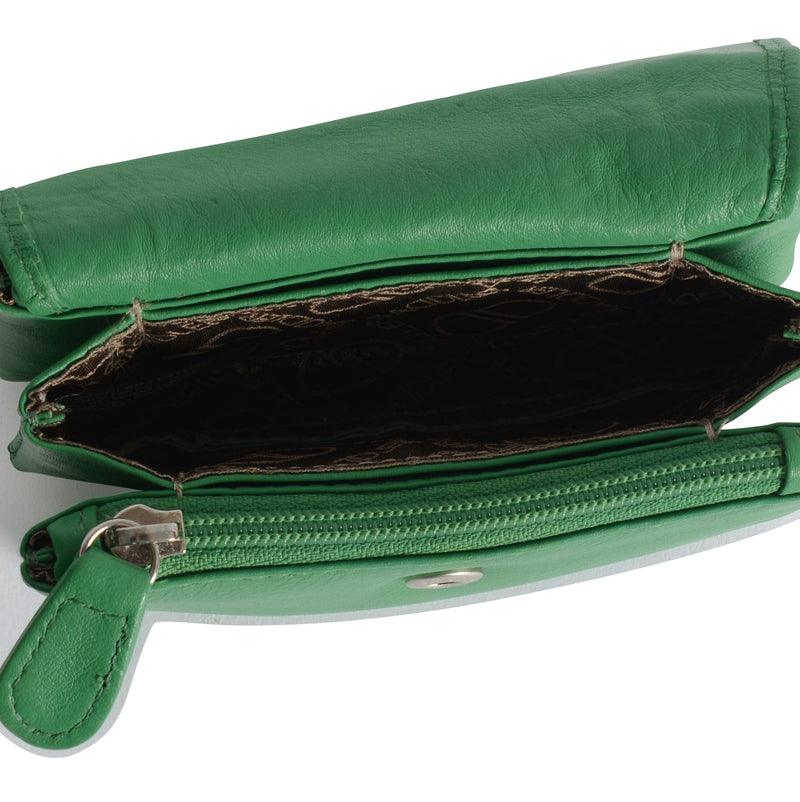 Spacious Leather Purse "Lily" – Handmade by Saddler | RFID Protected &amp; Gift Boxed | Triple Gusset Design for Cards, Coins &amp; Keys