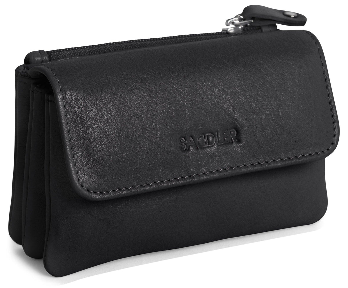 Spacious Leather Purse "Lily" – Handmade by Saddler | RFID Protected &amp; Gift Boxed | Triple Gusset Design for Cards, Coins &amp; Keys