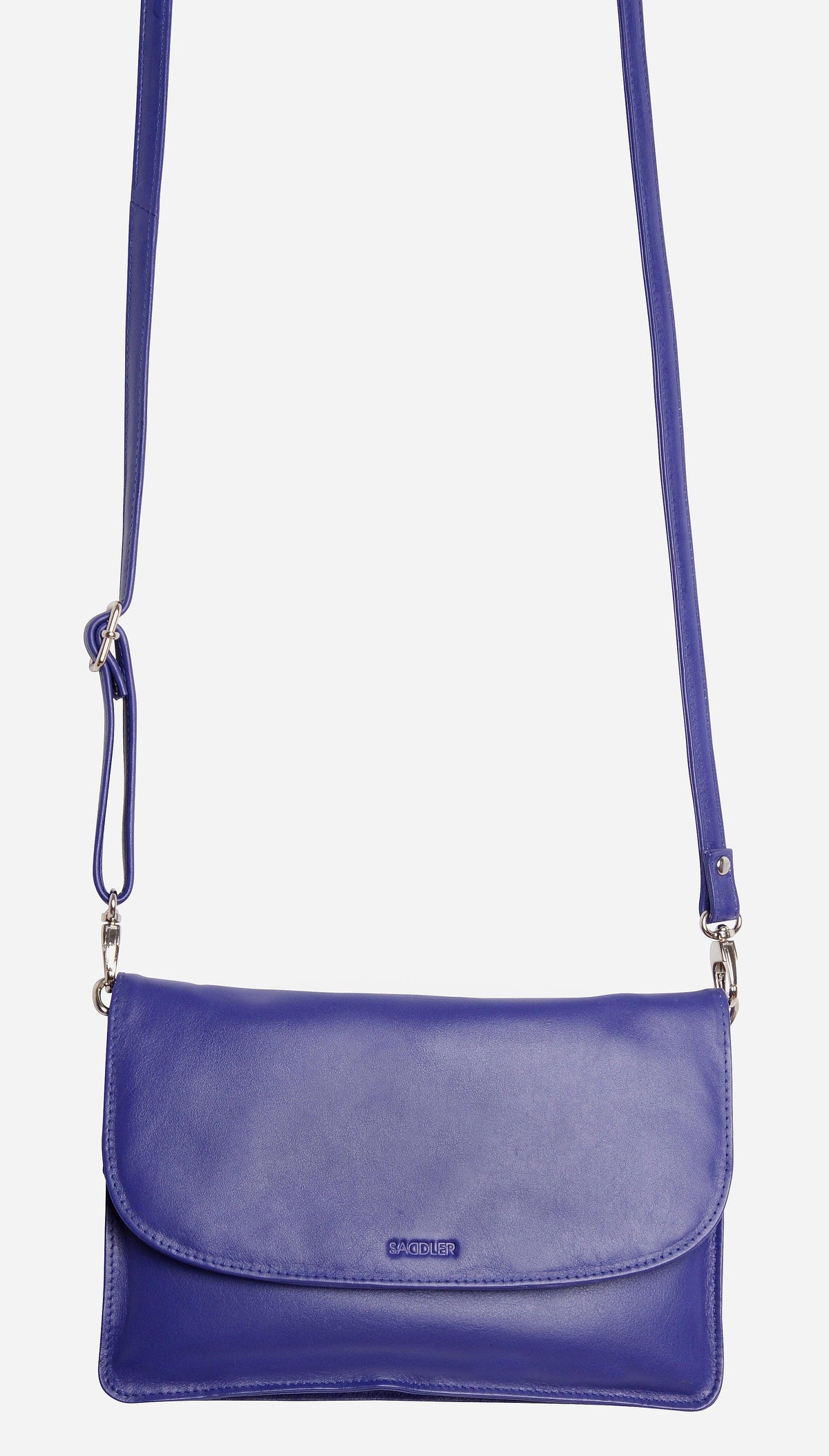 SADDLER Olivia 3-Section Leather Crossbody Bag &amp; Clutch – Compact &amp; Stylish - Gift Boxed