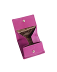 SADDLER POPPY Leather Square Mini Tray Purse