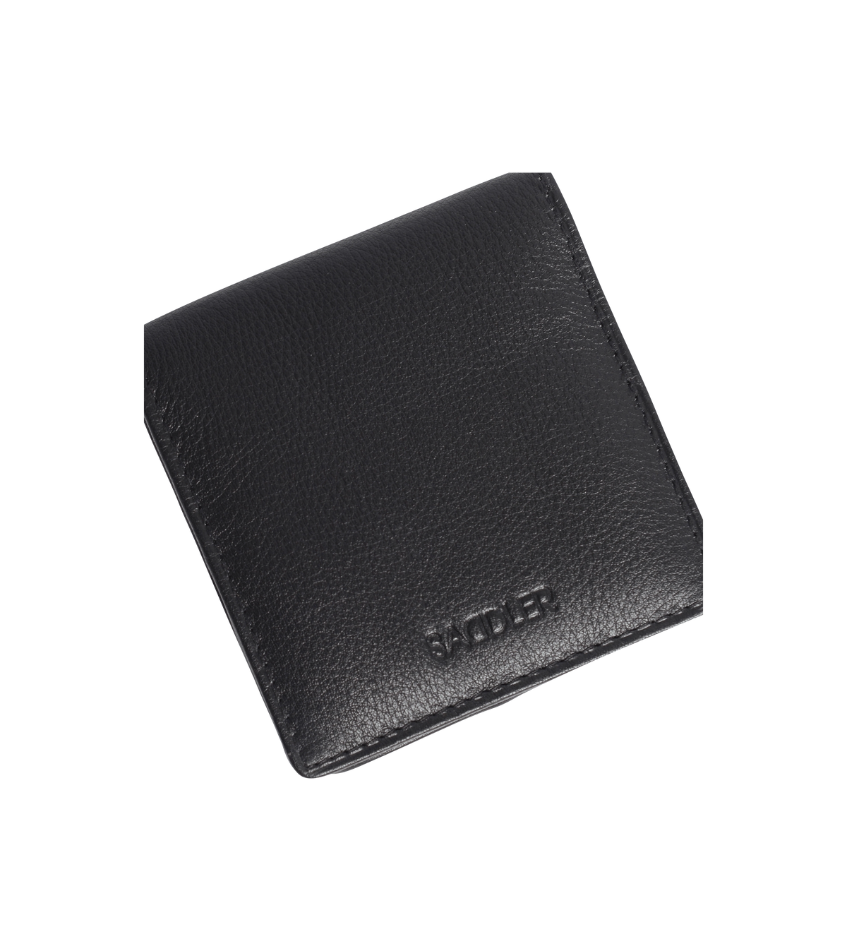SADDLER POPPY Leather Square Mini Tray Purse