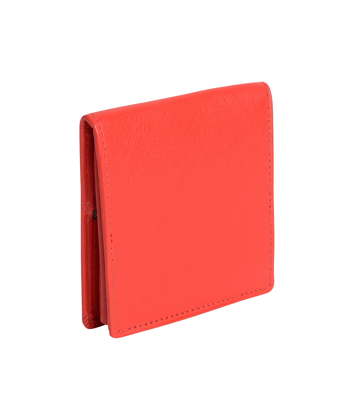 SADDLER POPPY Leather Square Mini Tray Purse