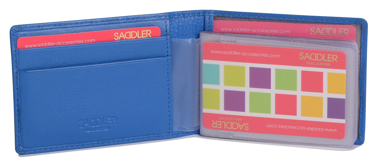 Robyn Compact Leather Card Wallet – Handmade by Saddler | RFID Protected &amp; Gift Boxed