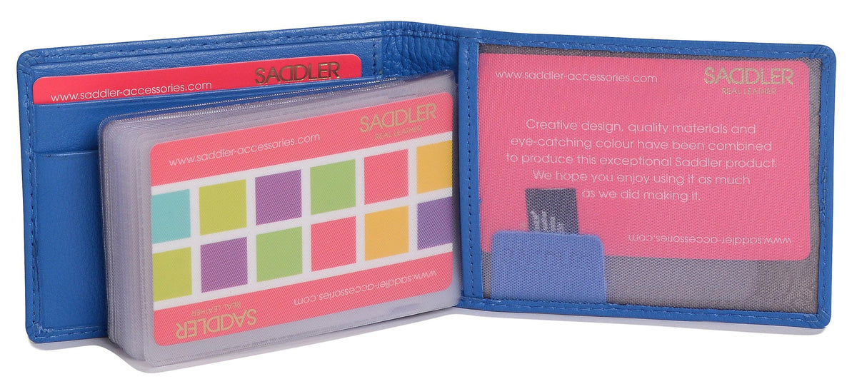 Robyn Compact Leather Card Wallet – Handmade by Saddler | RFID Protected &amp; Gift Boxed
