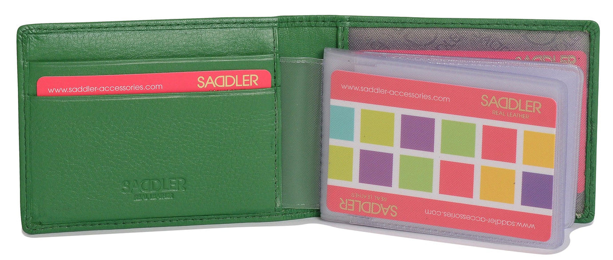 Robyn Compact Leather Card Wallet – Handmade by Saddler | RFID Protected &amp; Gift Boxed