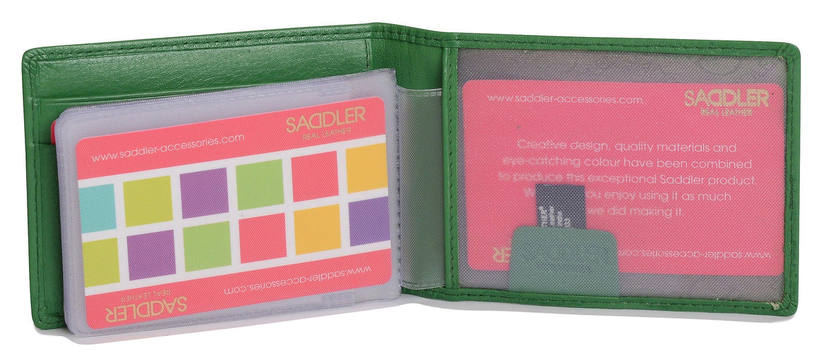 Robyn Compact Leather Card Wallet – Handmade by Saddler | RFID Protected &amp; Gift Boxed