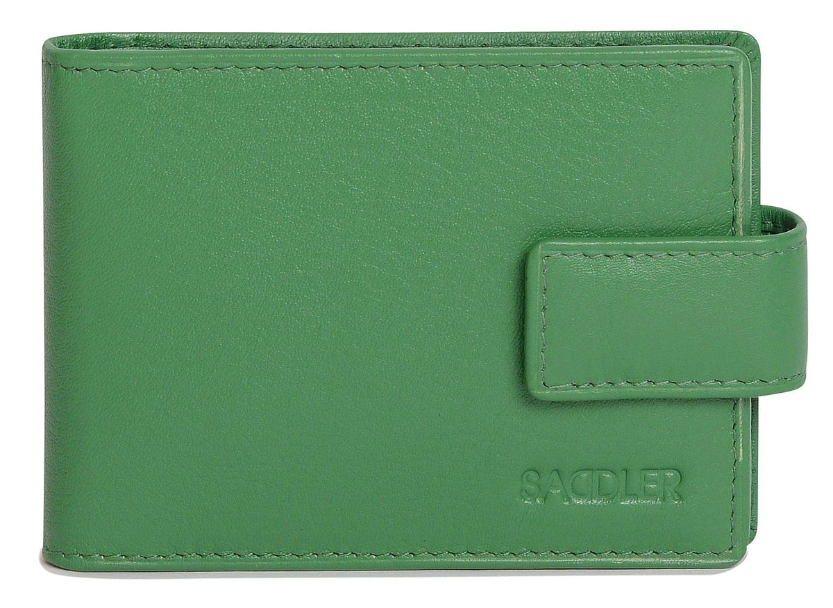 Robyn Compact Leather Card Wallet – Handmade by Saddler | RFID Protected &amp; Gift Boxed