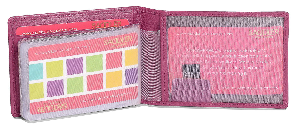 Robyn Compact Leather Card Wallet – Handmade by Saddler | RFID Protected &amp; Gift Boxed