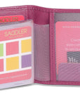 Robyn Compact Leather Card Wallet – Handmade by Saddler | RFID Protected & Gift Boxed