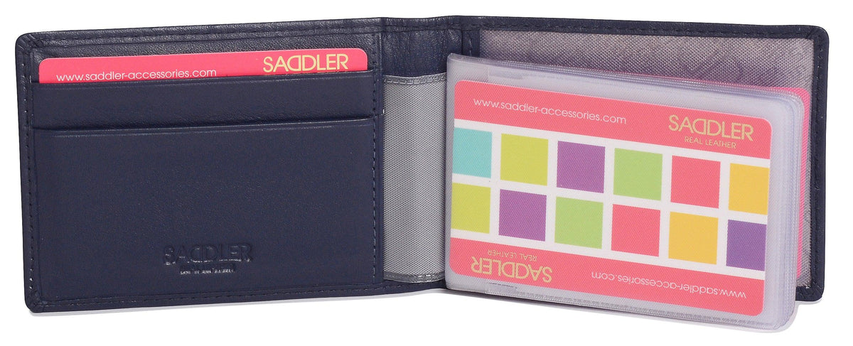 Robyn Compact Leather Card Wallet – Handmade by Saddler | RFID Protected &amp; Gift Boxed
