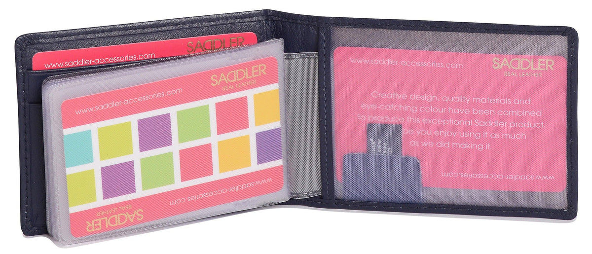 Robyn Compact Leather Card Wallet – Handmade by Saddler | RFID Protected &amp; Gift Boxed