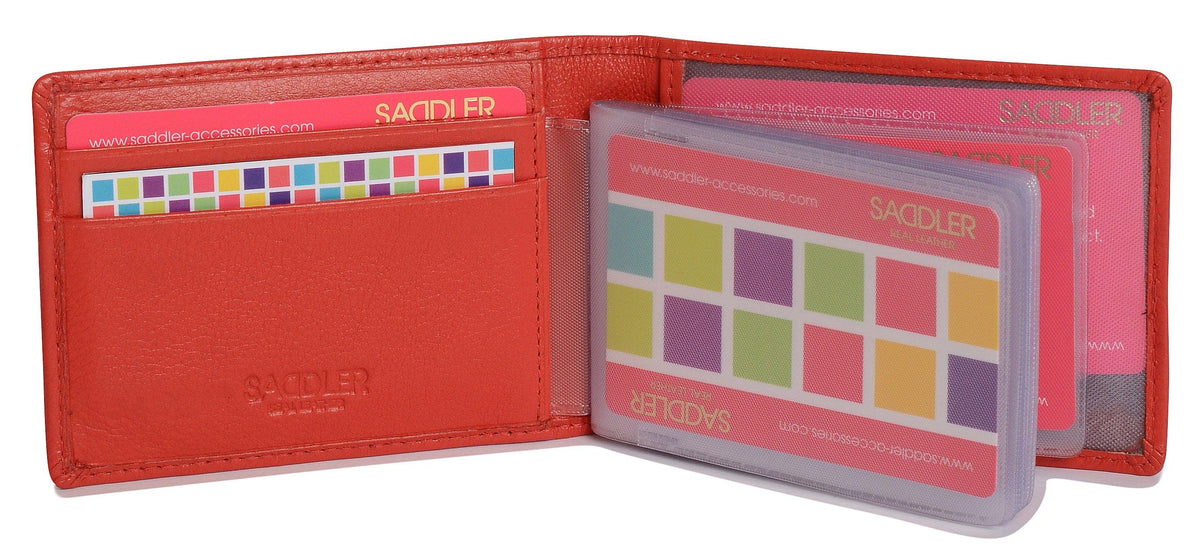 Robyn Compact Leather Card Wallet – Handmade by Saddler | RFID Protected &amp; Gift Boxed