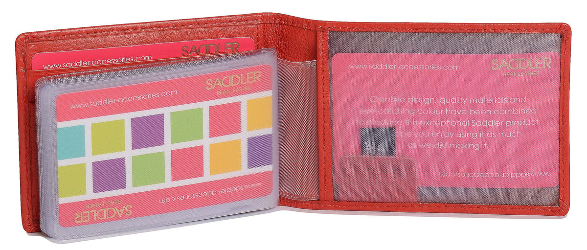 Robyn Compact Leather Card Wallet – Handmade by Saddler | RFID Protected &amp; Gift Boxed