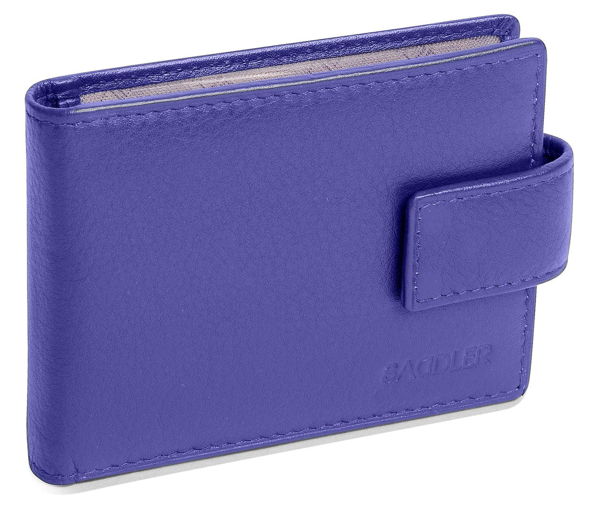 Robyn Compact Leather Card Wallet – Handmade by Saddler | RFID Protected &amp; Gift Boxed