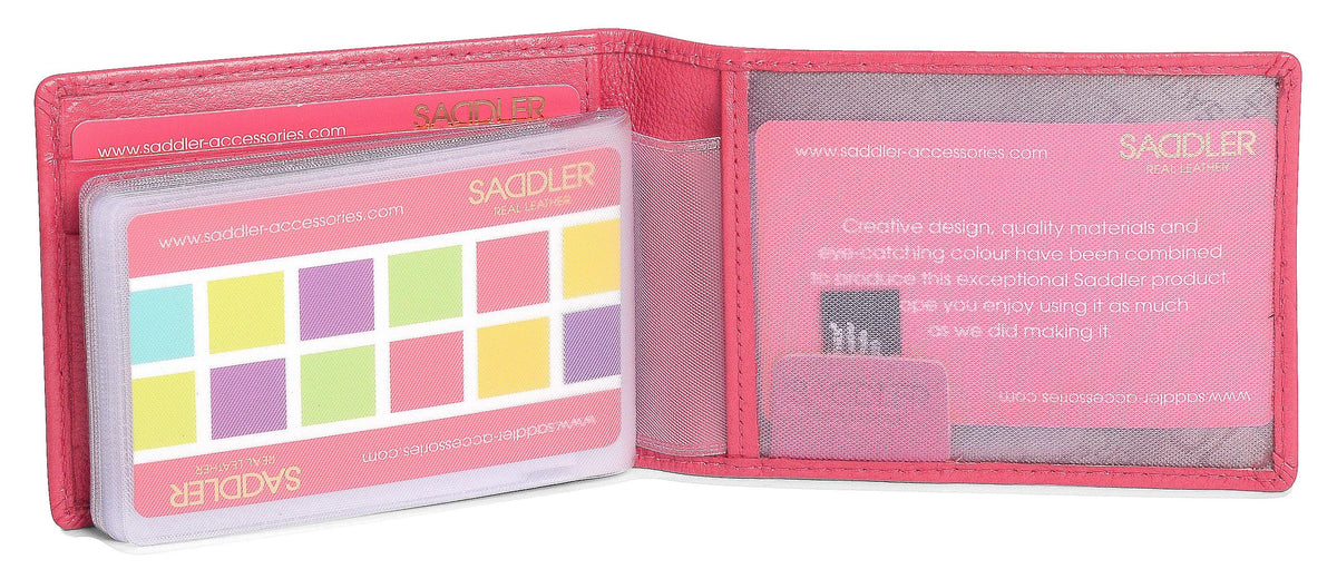 Robyn Compact Leather Card Wallet – Handmade by Saddler | RFID Protected &amp; Gift Boxed
