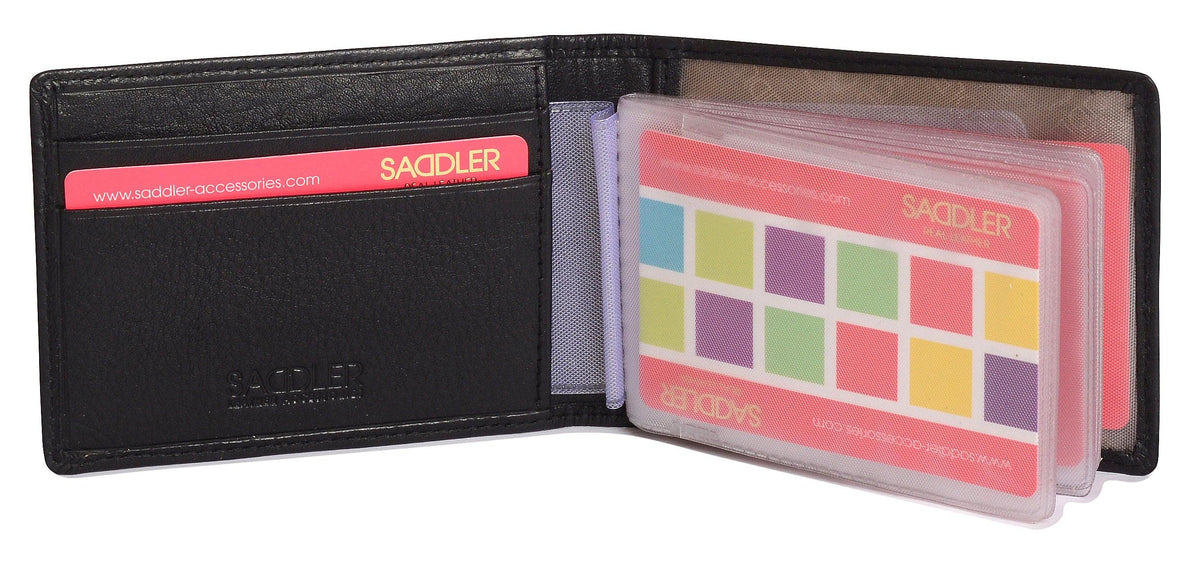 Robyn Compact Leather Card Wallet – Handmade by Saddler | RFID Protected &amp; Gift Boxed