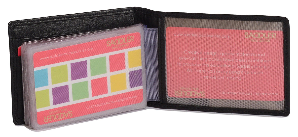 Robyn Compact Leather Card Wallet – Handmade by Saddler | RFID Protected &amp; Gift Boxed