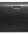 SADDLER SOPHIA Leather Zip Around Purse  - 15 Card slots, Mobile Phone Pocket,  Detachable Wrist Strap- RFID Protected