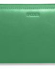 SADDLER SOPHIA Leather Zip Around Purse  - 15 Card slots, Mobile Phone Pocket,  Detachable Wrist Strap- RFID Protected