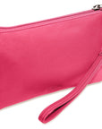 SADDLER SCARLETT Leather Zip Top Mini Clutch - Phone Holder with Detachable Wrist Strap - RFID Protected