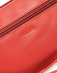 SADDLER SCARLETT Leather Zip Top Mini Clutch - Phone Holder with Detachable Wrist Strap - RFID Protected