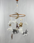 Safari Dreams Felt Cot Mobile