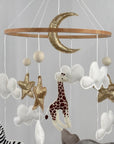 Safari Dreams Felt Cot Mobile