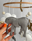 Safari Dreams Felt Cot Mobile