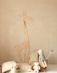 Safari Giraffe Wooden Wall Decoration