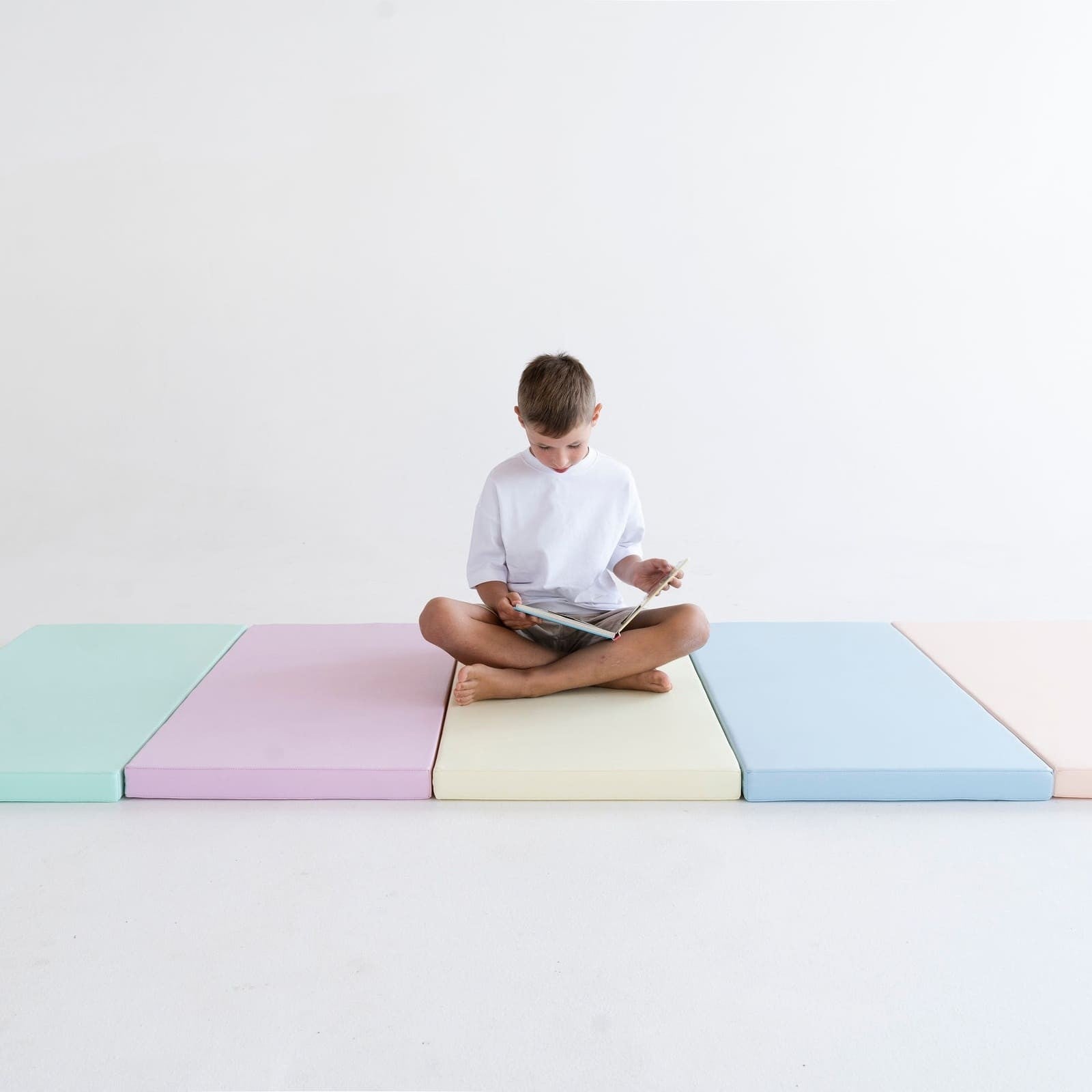 Pastel Play Mat Set for Safety and Comfort